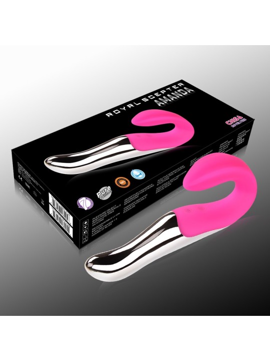 VIBRATORE PUNTO G "LOVING WORLD" FUCSIA