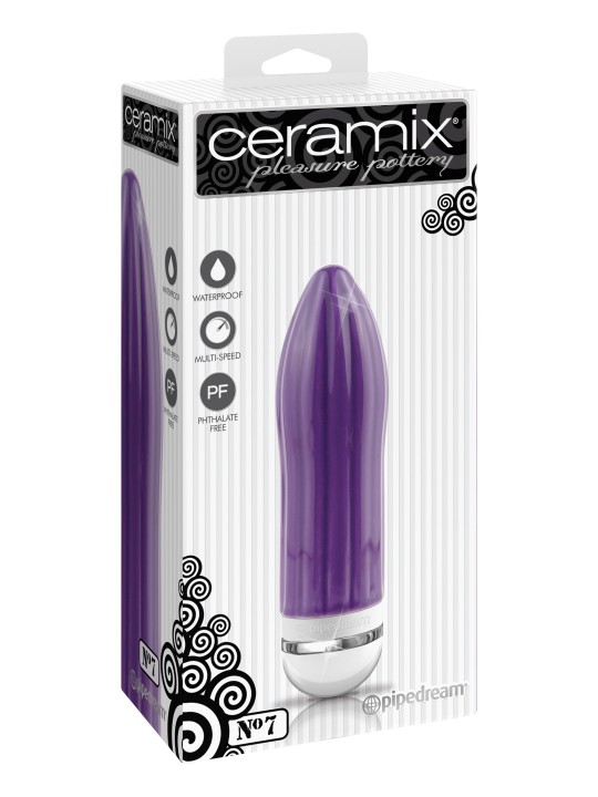 VIBRATORE IN CERAMICA PIPEDREAM \"CERAMIX NO. 7\" - 16 CM