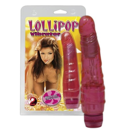 VIBRATORE JELLY LOLLIPOP - 16 CM