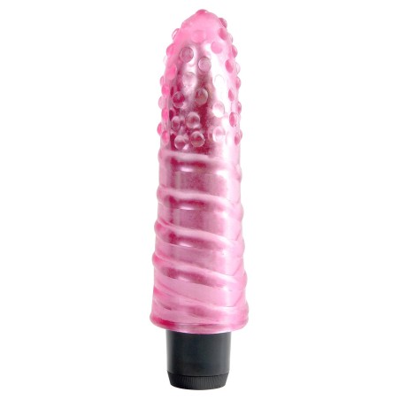 VIBRATORE PIPEDREAM \JELLY GEMS NO. 5\ ROSA - 15 CM