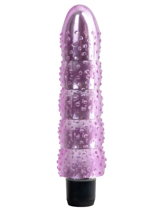 VIBRATORE PIPEDREAM \"JELLY GEMS NO. 7\" VIOLA - 18.5 CM