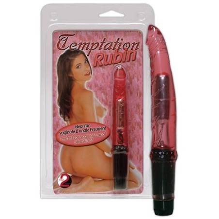 MINI VIBRATORE TEMPTATION RUBIN ROSA