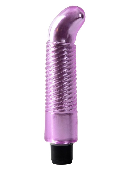 VIBRATORE PUNTO G PIPEDREAM \"JELLY GEMS NO. 3\" VIOLA - 18 CM