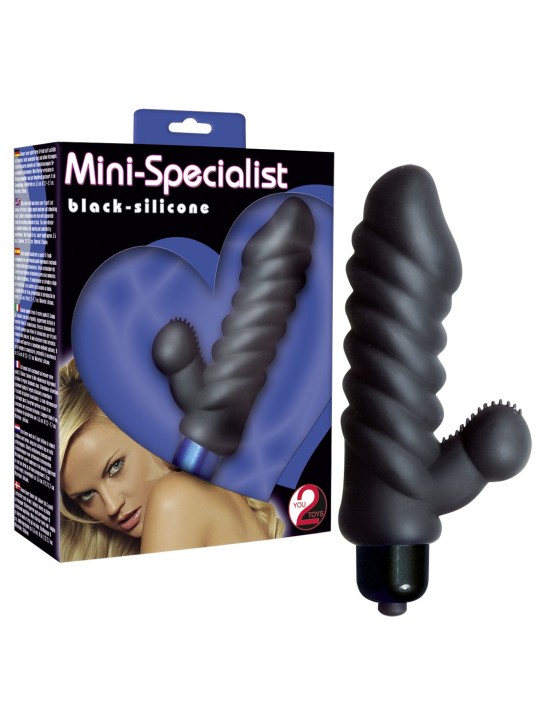 MINI VIBRATORE DOPPIA STIMOLAZIONE PUNTO G E CLITORIDE "MINI SPECIALIST"