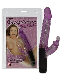 VIBRATORE CON SCANALATURE STIMOLANTI \"TEMPTATION RABBIT\"