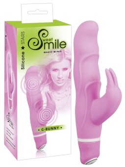 VIBRATORE CON STIMOLATORE CLITORIDE "G-BUNNY"