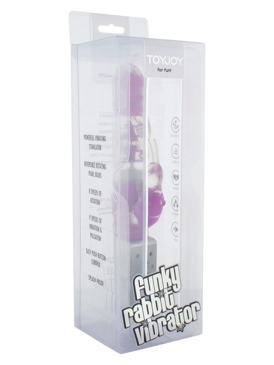 VIBRATORE RABBIT \"FUNKY VIOLET\"