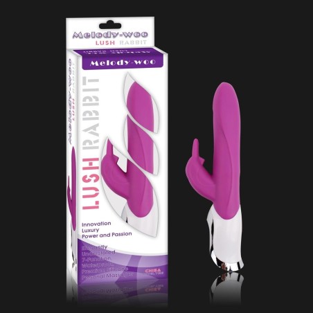 VIBRATORE IN SILICONE LUSH RABBIT - 24 CM