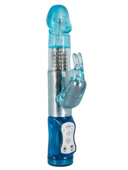 VIBRATORE RABBIT "CRAZY CLIT TICKLER" BLU - 21.5 CM