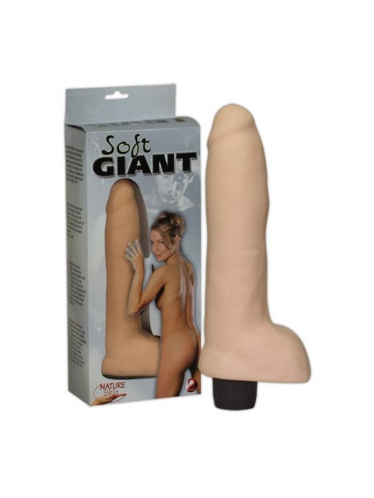 FALLO VIBRANTE REALISTICO \"SOFT GIANT\" - 26 CM