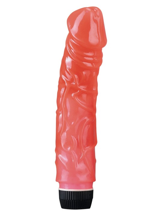 VIBRATORE \"JELLY PINK\" ROSA - 21 CM