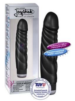 VIBRATORE REALISTICO CON RILIEVI AD ONDA \MR. BIG \ NERO - 21 CM