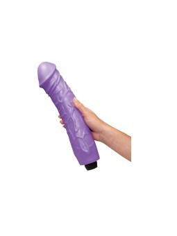 VIBRATORE REALISTICO MAXI "GIANT LOVER" VIOLA - 33 CM