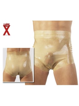 SLIP SEMI TRASPARENTE IN LATEX ADERENTE