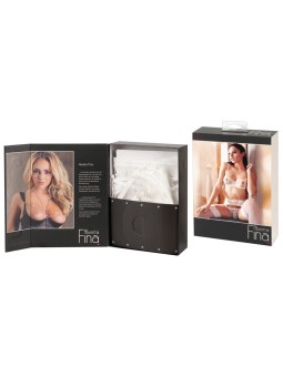 COMPLETO INTIMO BIANCO 3 PEZZI CON REGGICALZE