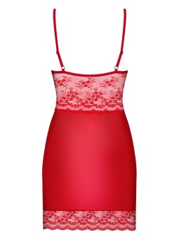 CHEMISE SUPER SEXY OBSESSIVE "KLEID" COLORE - ROSSO