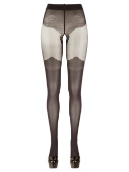 COLLANT SEXY APERTI FANTASIA "COTTELLI LEGWEAR" - COLORE NERO