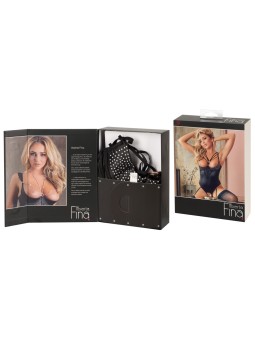 COMPLETO INTIMO BODY ALBERTA FINA - COLORE NERO