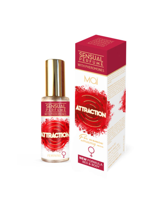 PROFUMO FEMMINILE CON FEROMONI - BED E BODY "MAI ATTRACTION" - 30 ML