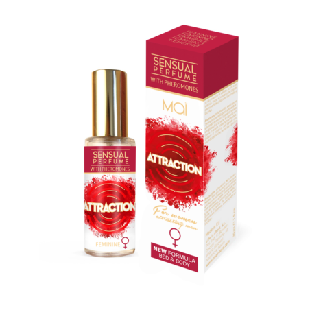 PROFUMO FEMMINILE CON FEROMONI - BED E BODY MAI ATTRACTION - 30 ML