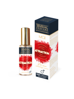 PROFUMO MASCHILE CON FEROMONI - BED E BODY "MAI ATTRACTION" - 30 ML