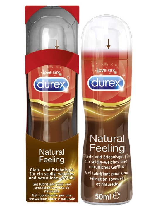 GEL LUBRIFICANTE A BASE DI SILICONE DUREX "NATURAL FEELING" - 50 ML