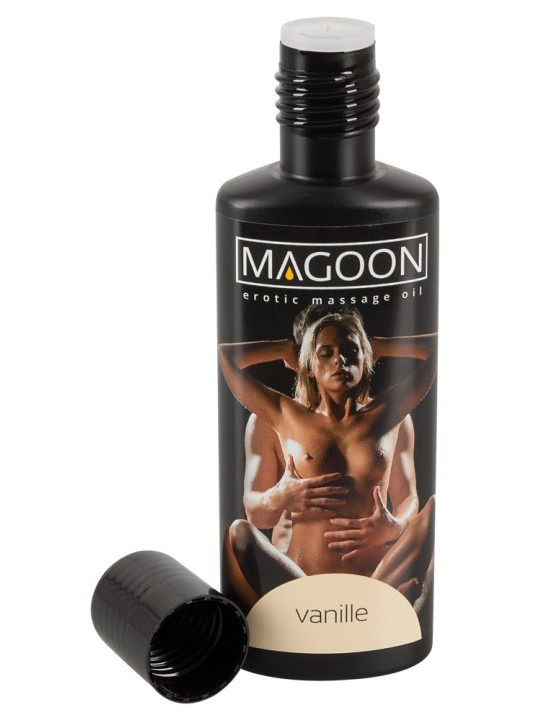 OLIO PER MASSAGGI EROTICI - VANILLE - "MAGOON" SOLUBILE IN ACQUA - 100 ml