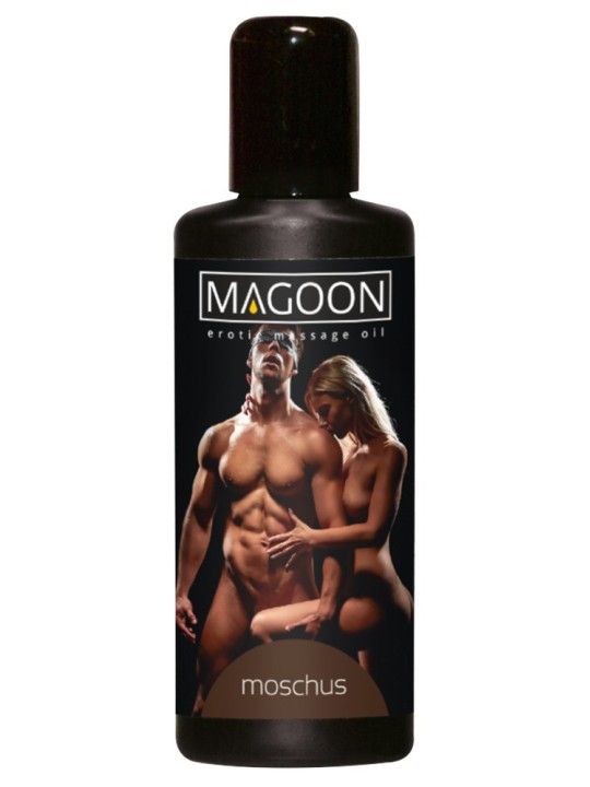 OLIO PER MASSAGGI EROTICI - MUSK - "MAGOON" SOLUBILE IN ACQUA - 100 ml