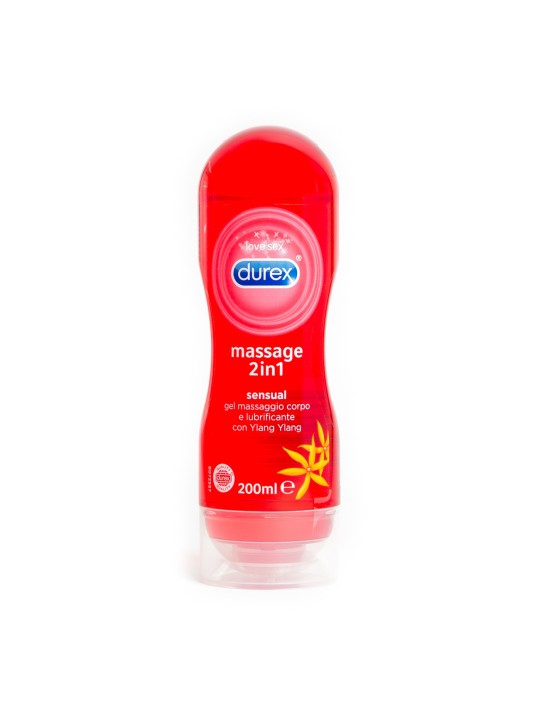 GEL MASSAGGIO CORPO E LUBRIFICANTE  YLANG YLANG DUREX PLAY 2 IN 1