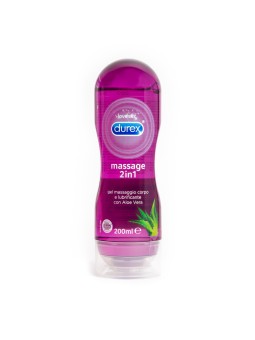 GEL MASSAGGIO CORPO E LUBRIFICANTE  ALOE VERA DUREX PLAY 2 IN 1