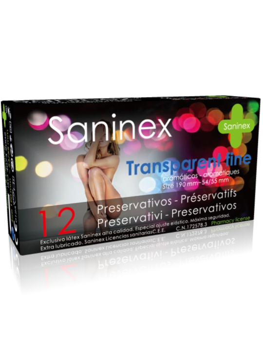 PROFILATTICI SANINEX "ULTRA THIN" ULTRASOTTILI 12 PEZZI