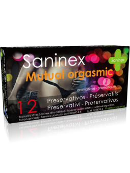 PROFILATTICI SANINEX "MUTUAL ORGASMIC" 12 PEZZI