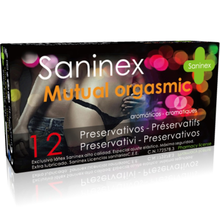 PROFILATTICI SANINEX MUTUAL ORGASMIC 12 PEZZI