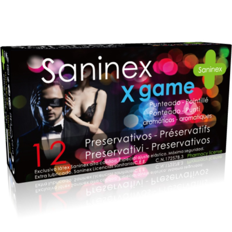 PROFILATTICI SANINEX X GAME DOTTED 12 PEZZI