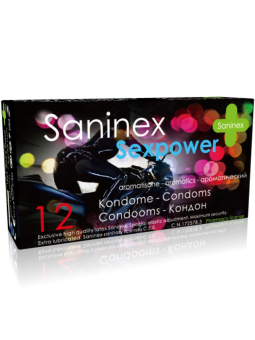 PROFILATTICI SANINEX SEX POWER 12 PEZZI