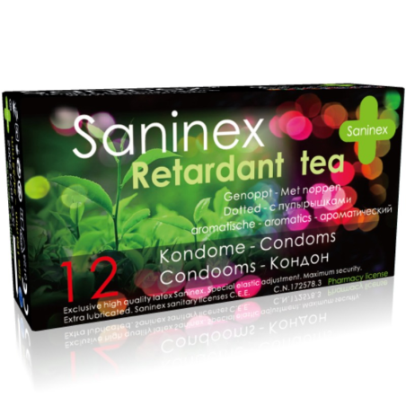 PROFILATTICI SANINEX RETARDANT TEA DOTTED 12 PEZZI