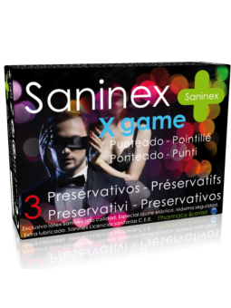 PROFILATTICI SANINEX X GAME DOTTED 3 PEZZI