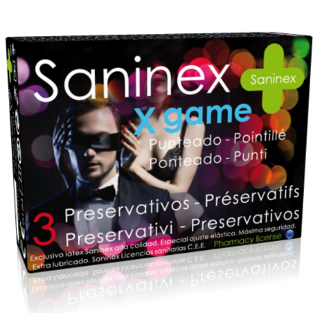 PROFILATTICI SANINEX X GAME DOTTED 3 PEZZI