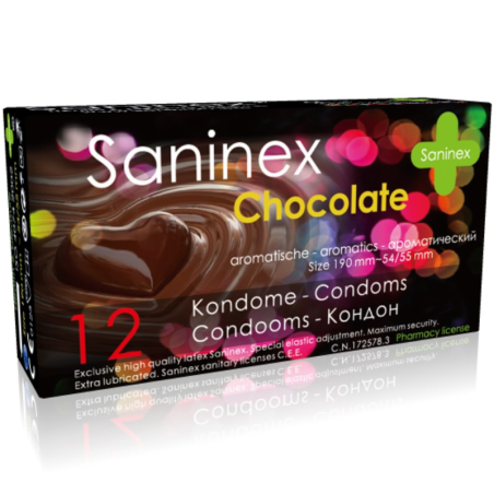 PROFILATTICI SANINEX CHOCOLATE 12 PEZZI