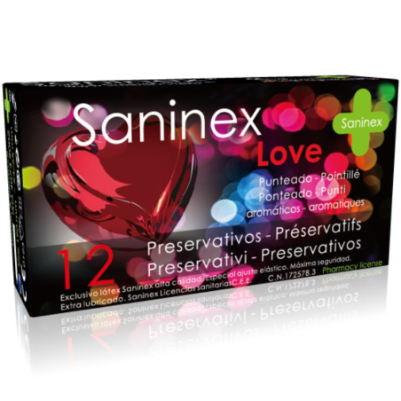 PROFILATTICI SANINEX LOVE DOTTED 12 PEZZI