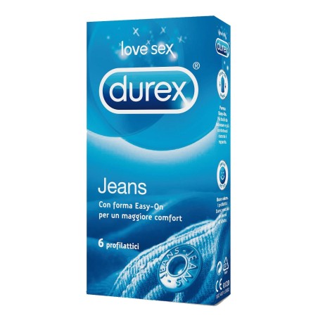 PROFILATTICI EXTRA COMFORT DUREX JEANS - 6 PEZZI