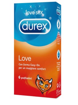 PROFILATTICI FORMA COMFORT DUREX "LOVE" - 6 PEZZI