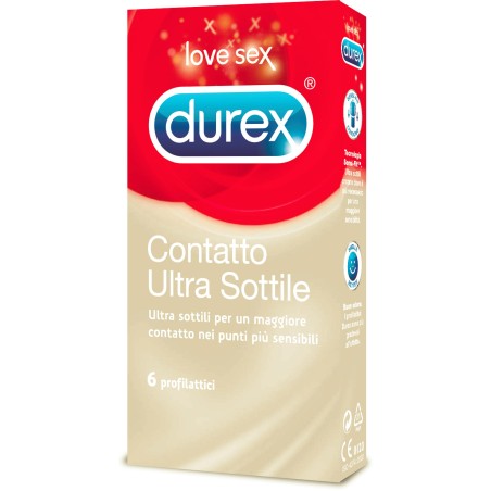 PROFILATTICI DUREX CONTATTO ULTRA SOTTILE - 6 PEZZI