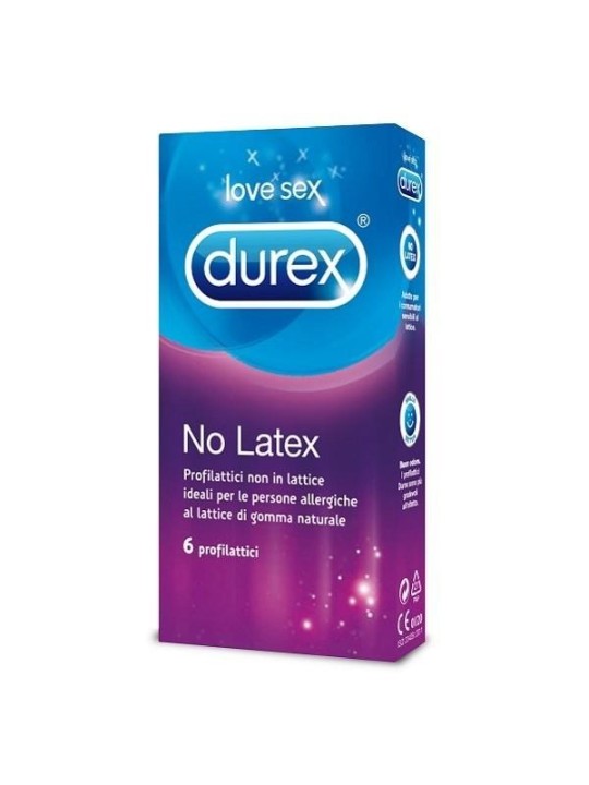 PROFILATTICI SENZA LATTICE DUREX "NO LATEX" - 6 PEZZI