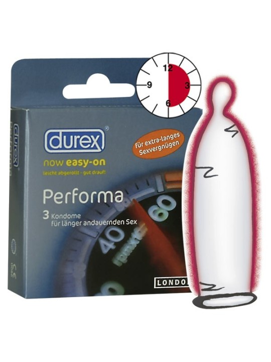 PROFILATTICI RITARDANTI DUREX "PERFORMA"  3 PEZZI