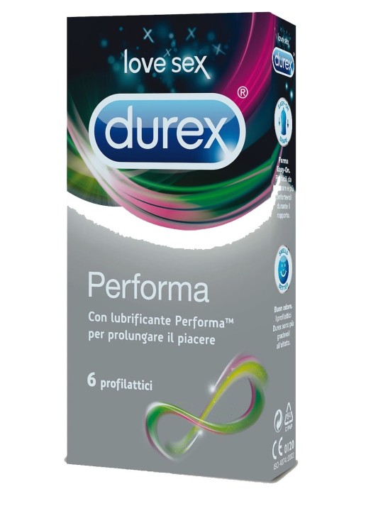 PROFILATTICI RITARDANTI DUREX "PERFORMA" - 6 PEZZI