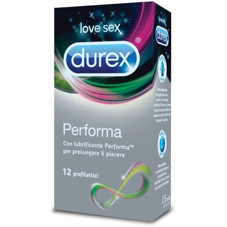 PROFILATTICI RITARDANTI DUREX PERFORMA - 12 PEZZI