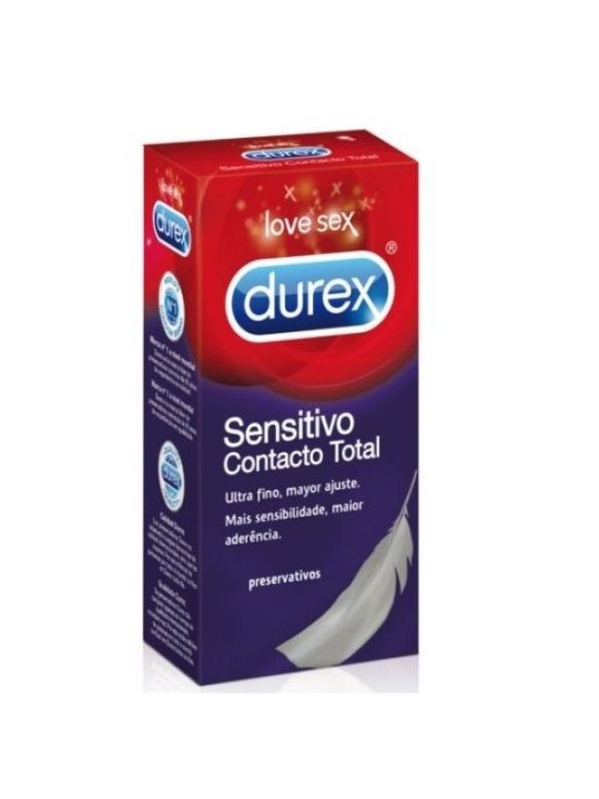 PROFILATTICI DUREX "SENSITIVE TOTAL CONTACT" - 6 PEZZI