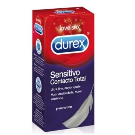 PROFILATTICI DUREX SENSITIVE TOTAL CONTACT - 6 PEZZI