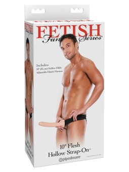 FALLO STRAP-ON FETISH FANTASY CARNE - 25 CM